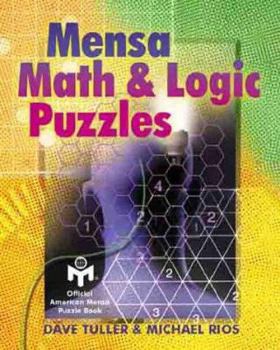 Spiral-bound Mensa Math & Logic Puzzles Book
