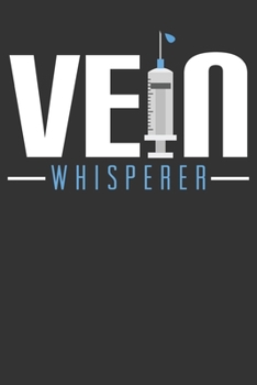 2020 Week To View Dated Planner Diary: 6x9 Inches Paperback Vein Whisperer Phlebotomist Funny