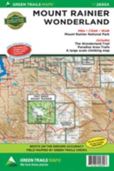 Map Mount Rainier Wonderland Climbing, Wa No. 269sx Book