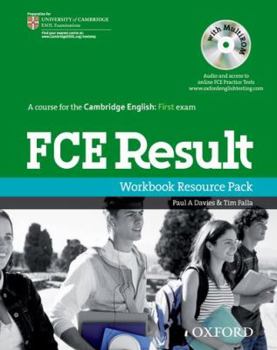 Paperback FCE Result Workbook Resource Pack [With CDROM] Book