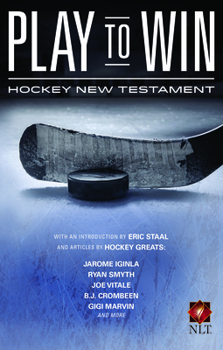 Paperback Play to Win Hockey New Testament-NLT Book