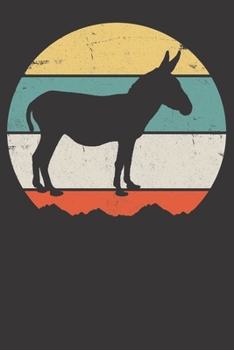 Notebook: Donkey Dot Grid 6x9 120 Pages