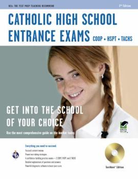 Paperback Catholic High School Entrance Exams W/CD-ROM 2nd Ed. [With CDROM] Book