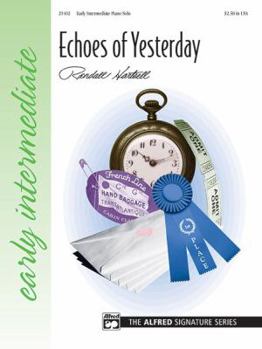 Paperback Echoes of Yesterday: Sheet Book