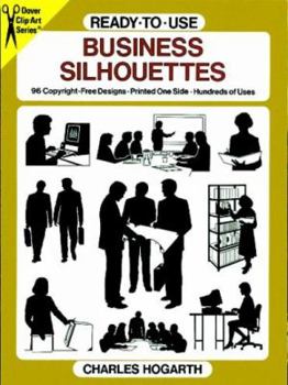Paperback Ready-To-Use Business Silhouettes Book