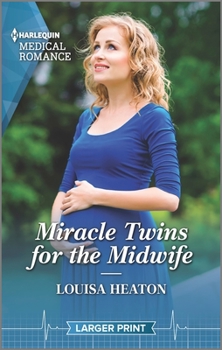 Mass Market Paperback Miracle Twins for the Midwife [Large Print] Book