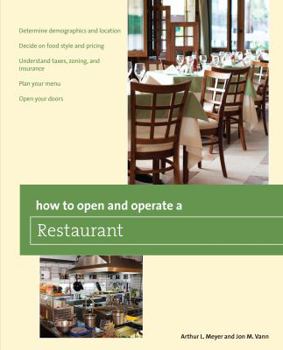 Paperback How to Open and Operate a Restaurant Book