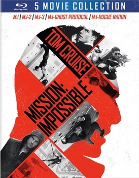 Blu-ray Mission Impossible 5-Movie Collection Book