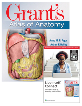 Product Bundle Grant's Atlas of Anatomy 15e Lippincott Connect Print Book and Digital Access Card Package Book