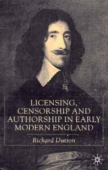 Paperback Licensing, Censorship and Authorship in Early Modern England: Buggeswords Book