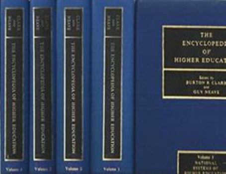 Hardcover The Encyclopedia of Higher Education Book