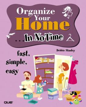 Paperback Organize Your Home ...in No Time Book