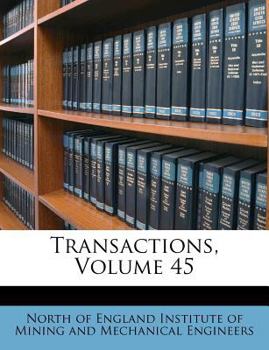 Paperback Transactions, Volume 45 Book