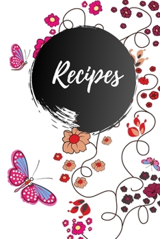 Paperback Recipes: Blank Cookbook Recipes Book