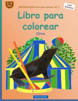 Paperback BROCKHAUSEN Libro para colorear Vol. 2 - Libro para colorear: Circo [Spanish] Book