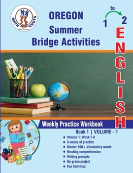Paperback GRADE 1 TO 2 : OREGON Summer English Bridge Activities Book
