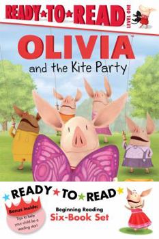Paperback Olivia Ready-To-Read Value Pack #2: Olivia and the Kite Party; Olivia and the Rain Dance; Olivia Becomes a Vet; Olivia Builds a House; Olivia Measures Book