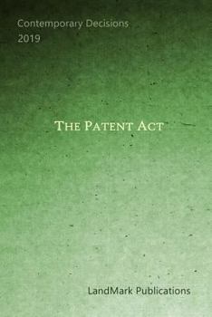 Paperback The Patent Act Book