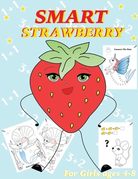 Paperback Smart Strawberry: Activity Book for girls ages 4-8 Book