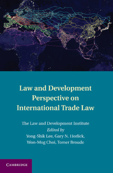 Paperback Law and Development Perspective on International Trade Law Book