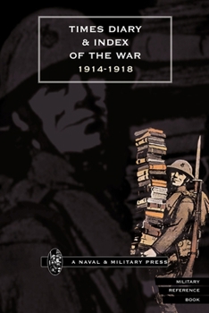 Paperback Times Diary & Index of the War 1914-1918 Book