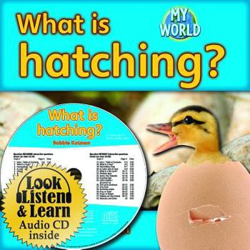Hardcover What Is Hatching? - CD + Hc Book - Package Book