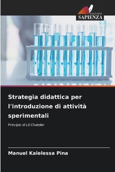 Paperback Strategia didattica per l'introduzione di attività sperimentali [Italian] Book