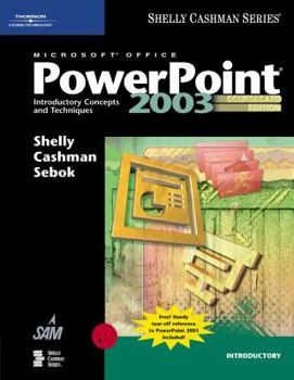 Paperback Microsoft Office PowerPoint: Introductory Concepts and Techniques Book