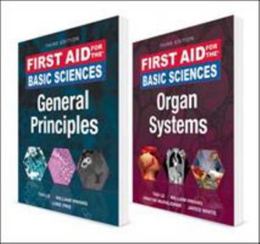 Paperback First Aid for the Basic Sciences, Third Edition (Value Pack) Book