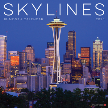 Calendar Skylines 2025 12 X 12 Wall Calendar Book