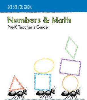 Spiral-bound Numbers and Math Pre-K Teacher's Guide Book
