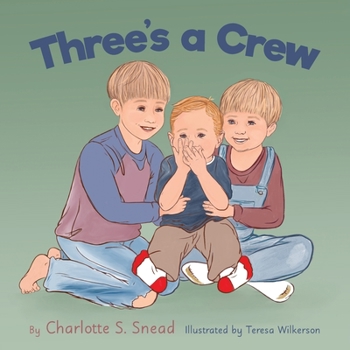 Paperback Three's a Crew Book