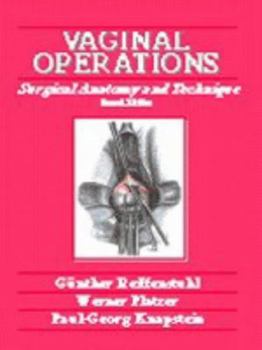 Hardcover Vaginal Operations: Surgical Anatomy and Technique Book