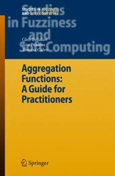 Hardcover Aggregation Functions: A Guide for Practitioners Book