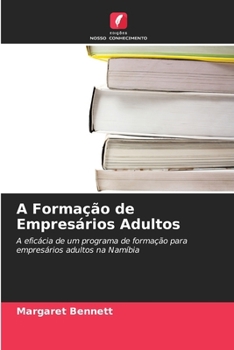 Paperback A Formação de Empresários Adultos [Portuguese] Book