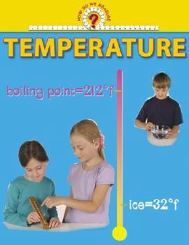 Hardcover How Do We Measure: Temperature -L Book