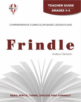 Paperback Frindle - Teacher Guide by Novel Units Book