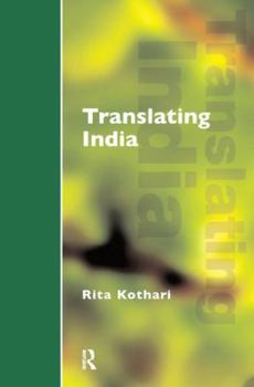 Hardcover Translating India Book