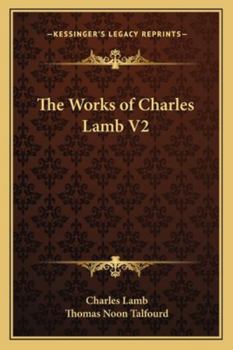 Paperback The Works of Charles Lamb V2 Book