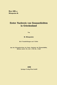 Paperback Erster Nachweis von Gosauschichten in Griechenland [German] Book