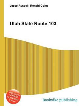 Paperback Utah State Route 103 Book