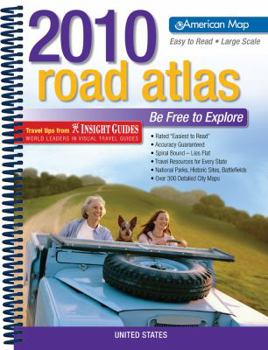 Spiral-bound Road Atlas: United States: Large Scale Book