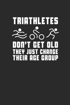Triathletes: Triathlon Notebook, Blank Lined (6" x 9" - 120 pages) ~ Sports and Recreations Themed Notebook for Daily Journal, Diary, and Gift