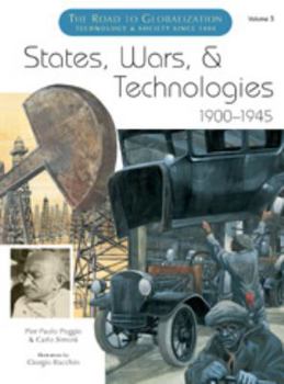 Library Binding States, Wars, & Tech 1900-1945 Book