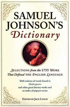 Hardcover Samuel Johnson's Dictionary Book