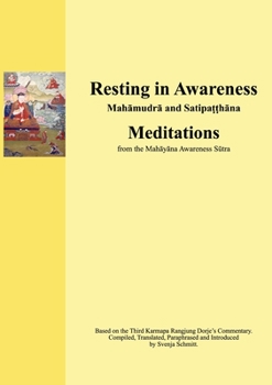 Paperback Resting in Awareness: Mahamudra and Satipatthana. Meditations Book
