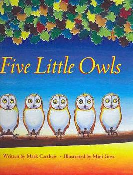 Hardcover Five Little Owls Book