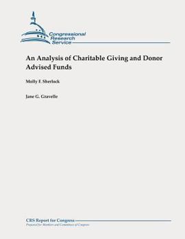 Paperback An Analysis of Charitable Giving and Donor Advised Funds Book