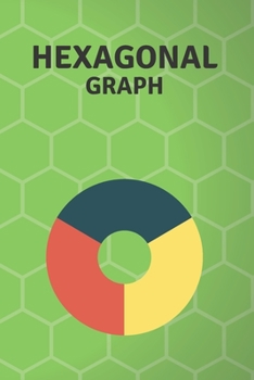 Hexagonal Graph: Hexagonal Graph Notebook / Journal - Organic Chemistry / Mathematics / Physics - 120 pages LARGE Hexagonal Graph Paper Notebook For ... structures | 6 x 9 inch| Green Cover