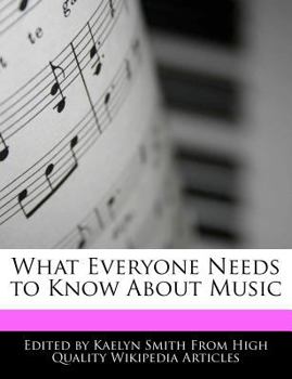 Paperback What Everyone Needs to Know about Music Book